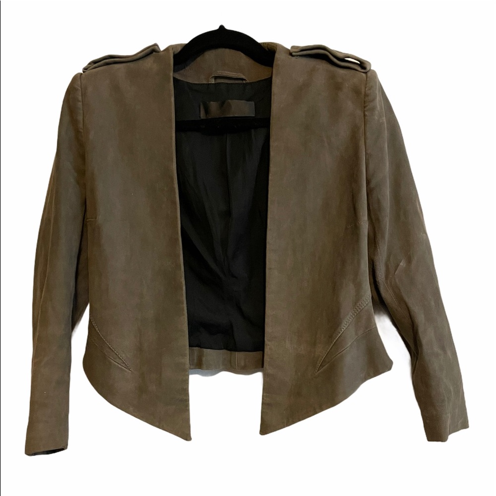 Olive green Haider Ackermann jacket